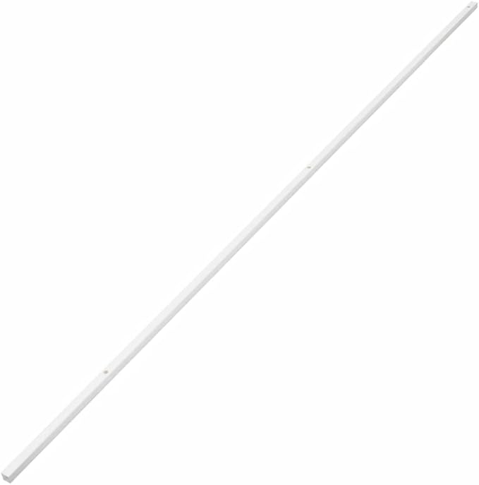 Cable Trunking 32.8ft Cord Hider Raceway for Wall, 0.6 x 0.4 Inch PVC Cable Management Kit, 10 Pack Paintable Wire Covers with Screwable Design