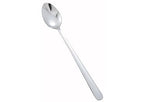 Winco 12-Piece Windsor Iced Teaspoon Set, 18-0 Stainless Steel, Silver