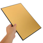 A4 Silver Photography Reflector Board Portable Foldable Reflective Bounce Card for Studio and Outdoor Photo Lighting Control