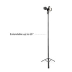 Content Creator Kit with LED Video Light, Microphone & Tripod – Video Recording & Vlogging Kit for YouTube, TikTok & Smartphone Content Creation | Portable Creator Lighting Kit with Bluetooth Remote