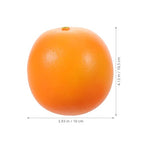 Faux Grapefruit Decorative Model - Artificial Fruit Table Centerpiece for Cafe Restaurant Photo Styling Prop - Kitchen Display Fake Fruit Ornament