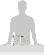 Winco WPB-2 Deluxe Bell Pitcher, 2-Quart, Stainless Steel, Medium