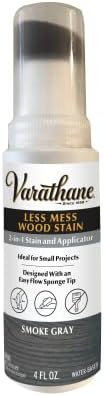 Varathane Less Mess Smoke Gray Wood Stain & Applicator