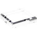 Plymor Clear Acrylic Square Beveled Display Base, 3" W x 3" D x 0.75" H - size: 3" x 3" x 0.75"