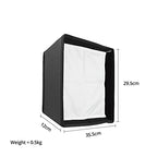 AMBITFUL LED Video Light Diffuser Honeycomb Grid Softbox Panel Light Softbox + Honeycomb Grid for LED Panel Light (35.5X 29.5cm/14''x11.6'')
