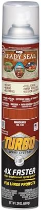 Ready Seal Exterior Wood Stain & Sealer, Mahogany, Turbo Spray