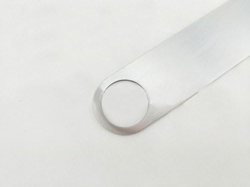 KISEER Heavy Duty Stainless Steel Flat Bottle Opener, 2 Pack Beer Bottle Opener for Kitchen, Bar or Restaurant