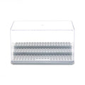 Acrylic Minifigure Display Case Stackable Action Figures Blocks Display Box, Clear Dustproof Display Case Box for Lego Lovers - color: Grey, size: Medium 1 Pack