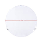 Andoer Photo Studio Portable 18.5cm Frosted-Surface Diffuser Plate for Bowens Mount 7" Standard Reflector Lamp Shade