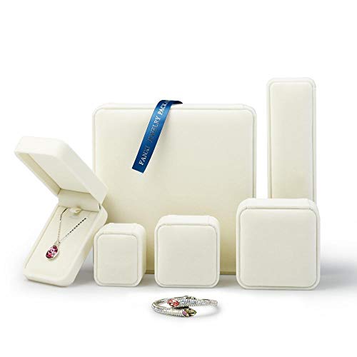 Oirlv Velvet Bracelet Gift Boxes White Bangle Display Jewelry Box - style: Bracelet/Bangle Box