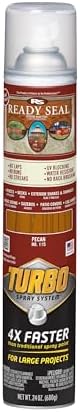 Ready Seal Exterior Wood Stain & Sealer, Pecan, Turbo Spray