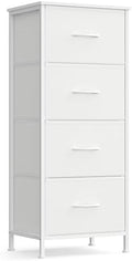 SONGMICS Dresser for Bedroom, Tall Dresser with 4 Fabric Drawers