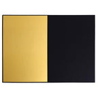 Foldable Photography Reflective Board Cardboard, Portable Light Diffuser Panel for Still Life and Product Photo Shooting, A3 Size with Black White Gold Surfaces for Studio Lighting