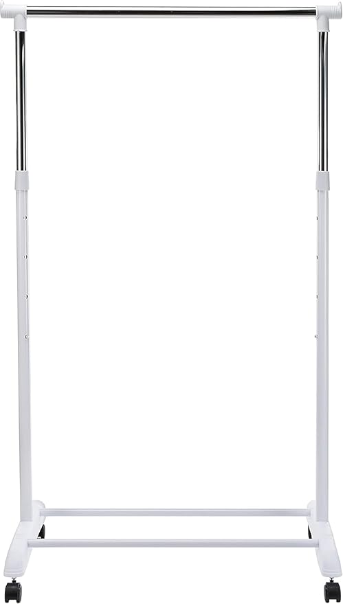 Whitmor Rolling Adjustable Garment Rack