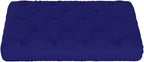 Royal Sleep Products by The Futon Factory 6 inch Foam Futon Mattress - Solid Royal Blue Cover - Full Size - CertiPUR Certified Foams - Made in USA - (Frame not Included)