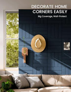 Fluxynara Felt Bulletin Board & Cork Board Alternative, Persian Blue