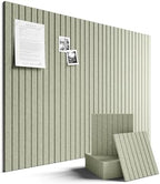 Fluxynara 48" x 36" Large Felt Bulletin Board, Sage