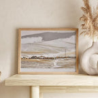 9x12 Wood Frame, Solid Oak 9x12 Picture Frame with Mat to 6x8