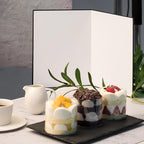 Foldable Photography Reflective Board Cardboard, Portable Light Diffuser Panel for Still Life and Product Photo Shooting, A3 Size with Black White Gold Surfaces for Studio Lighting