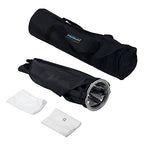 Fotodiox EZ-Pro Strip Softbox 9x36 (22x90cm) - Collapsible Strip Softbox with Comet Speedring for Comet, Dynalite, and Compatible - size: 9x36in (22x90cm), style: Comet