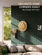 Fluxynara 48" x 36" Large Felt Bulletin Board, Pine Green