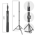 EMART 33 inch Reflective Photography Umbrella,Studio Camera Photographic Props with Adjustable Light Stand,Flash Diffuser for Speedlight(4 Pack)