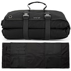 DEYACE Shooting Mats Prone Padded, Extra Large Portable Roll Up Shooting Padded Mat for Range Shooting and Hunting - color: Black