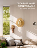 Fluxynara 36" x 24" Large Felt Bulletin Board, Oatmeal