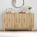 Bifins 53" Wide Fluted 6 Drawer Dresser