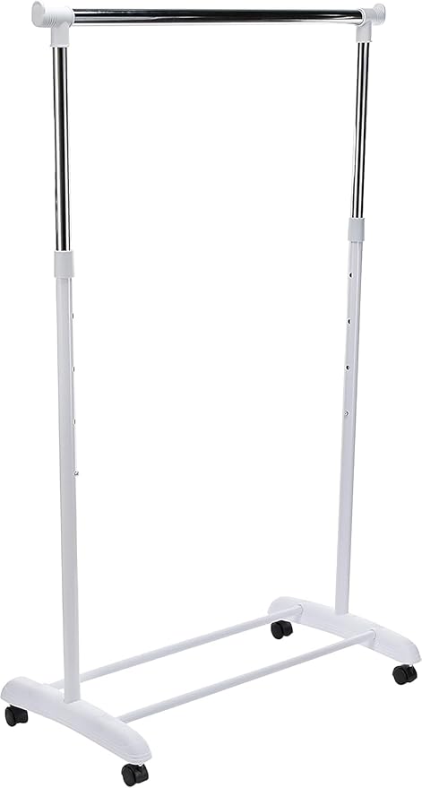 Whitmor Rolling Adjustable Garment Rack