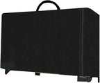 Oven Air Fryer Cover, 420D Oxford Fabric, Heat-Resistant Waterproof Dust-Proof Protector, Compatible with Breville Smart Oven Air Fryers, Black, 50x40x32cm
