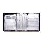 Party Essentials Medium Weight Plastic Cutlery Combo Set, Includes Knives/Forks/Spoons, 300 Pieces/100 Place Settings, Clear - color: Clear