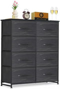 8-Drawer Dresser for Bedroom, Anti-Tip Tall Storage Organizer