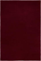 Hand-Tufted Wool Square Area Rug – Soft Premium Wool Carpet for Living Room, Bedroom & Home Décor – 9X9 ft| Deep Wine – Durable, Non-Slip Backing, Handcrafted Rug