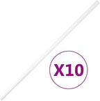 Cable Trunking Raceway Kit, 1 Inch Diameter, 32.8 Feet PVC Cord Cover, Wall Cable Management Concealer for Office and Home Organization, White