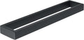 Sayayo Matte Black Towel Bar for Bathroom, 16 Inch Hand Towel Holder Wall Mount Square Towel Ring SUS304 Stainless Steel Towel Rack