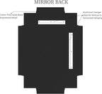 Kelly Miller 20"x30" Small Gold Bathroom Mirror for Wall Mount, Beveled Vanity Mirror for Master Bath Half Bath