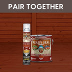 Ready Seal Exterior Wood Stain & Sealer, Mahogany, Turbo Spray