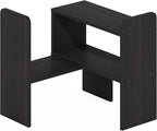 Furinno Classic Desktop Organizer Storage Rack Adjustable Free Style Rotation Display Bookshelf, Espresso 6.7D x 23.7W x 15.67H in