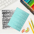 ABTOLS Tree Embossing Folders for Card Making, 3D Plastic Embossing Folder Branch Background Embossing Template Paper Crafts Plastic Textured Impressions for Card Making Scrapbooking - color: tree