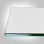 Dulles Glass 16 inch Square Glass Table Top