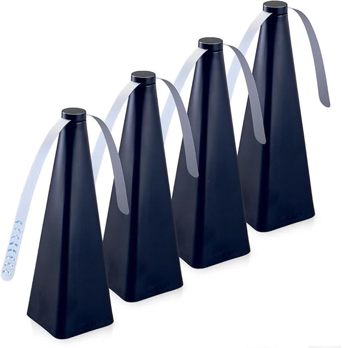 Treva Bug Fan Fly Deterrent with Holographic Blades 2-Pack Black