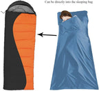 Sleeping Bag Liner Travel Sheets for Hotel Camping Sheets Travel Bed Sheets for Hotel Lightweight Single &Double Compact Sleeping Bag Sack Breathable Travel Sleeping Bag for Hotels Adult Compact Sacks