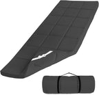 Cot Mattress Topper (Improved Thickness), Foam Quilted Pads for Camping, Soft Comfortable Sleeping Cot Mattress Pad Only, Camping Pad 75"x30" for Camp Cot/Rv Bunk/Narrow Twin Beds, Navy