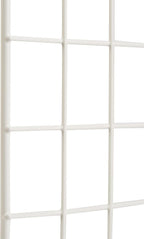 Amazon Basics Cube Wire Grid, 6-Cube, 12 x 12-Inches, White | Stackable, Storage Shelves