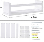 AZSKY Floating Bookshelf for Kids Room, Kitchen Spice Rack, Book Shelf Photo