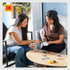 KODAK Step Instant Smartphone Photo Printer, Portable Mini Color Wireless Mobile Printer, Zink 2x3” (5.1x7.5 cm) Sticky-Back Photos, Bluetooth Compatible with iOS & Android Devices, Editing App, White - color: White, style: Printer
