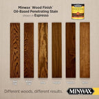 Minwax 1 qt Minwax 70050 Espresso Wood Finish Oil-Based Wood Stain