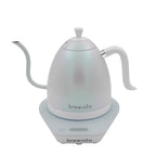 Brewista Artisan Electric Gooseneck Kettle, Water Boiler with LCD Panel, Precise Temperature Control, Fast Boiling and Keep Warm Settings for Pour-Over Coffee & Tea, Café, 1 Liter (Stainless Steel)
