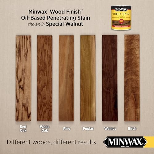 Minwax Wood Finish, Special Walnut, 1/2 Pint